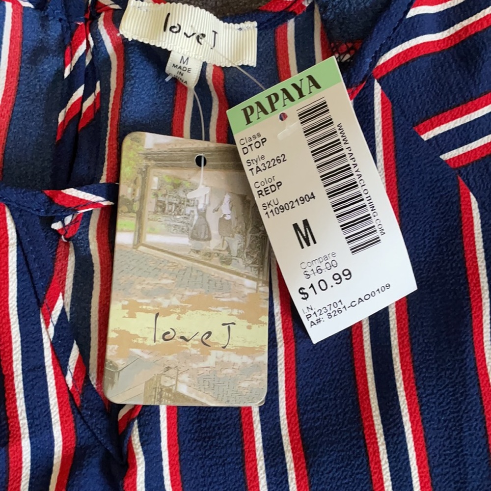 Striped blouse - Picture 2 of 3